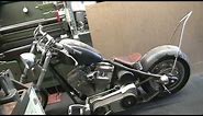 #101 what do i do with it 1999 80ci evo rigid frame bobber chopper custom harley by tatro machine