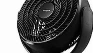 Honeywell Turbo Force Small Fan. Powerful floor fan for Home, Bedroom, or Office with Remote Electronic LED Controls, 3 Speeds and 90 Degree Pivot. Black, HF715