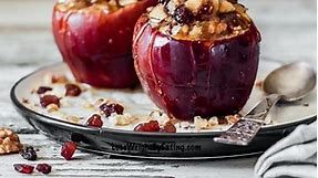 Low Calorie Baked Apples - Lose Weight By Eating