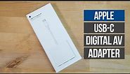 Apple USB-C to Digital AV Multiport Adapter Review