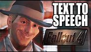 Text To Speech in Fallout 4