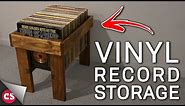 Vinyl Record Storage DIY
