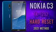 Nokia C3 Ta-1292 Hard Reset Remove Pattern