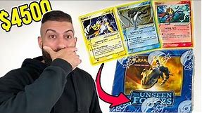 *LEGENDARY BEASTS POKEMON CARDS OPENING!* Entire Vintage EX Unseen Forces Booster Box! ($4,500)