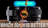 Sony 50mm f1.8 OSS vs 50mm f1.8 FE - WHICH IS BETTER & WHY?