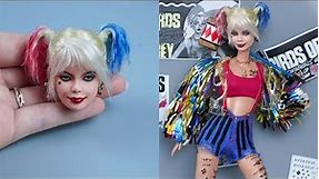 10 DIY Ideas for Your Barbie to Look Like Famous Celebrities | Harley Quinn "Birds of Prey"