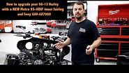 Upgrade a 1998-13 Harley Davidson Street Glide by installing an XAV-AX7000 and 95-HDIF Inner Fairing