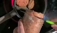 Check out this quick and easy way to cut Homemade SPAM #SPAM