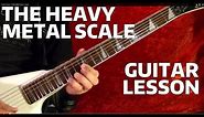 The Heavy Metal Scale Guitar Lesson