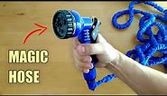 Expandable Magic Garden Hose Pipe Tested on Water and Pressure Washer