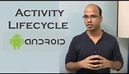 Activity Lifecycle in Android