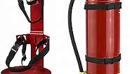 QWORK Fire Extinguisher Bracket, 2 Pack Heavy Duty Metal straps, Box Type, 10 lb Capacity