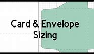 How to size Envelopes & Cards in Design Space