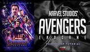 Avengers Endgame - Official Poster Photoshop Tutorial