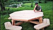 Octagon Picnic Table how to build
