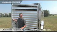 Horse & Livestock Trailer: Tour the Featherlite Model 8413 All-Aluminum Combo Trailer
