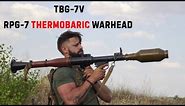 The most powerful RPG-7 warhead - TBG-7V | Man-portable vacuum bomb?