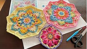 how to crochet Persian tile2024 /crochet Persian tile motif (part 2 )