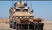 Afghanistan. Casualty evacuation. US Marine Corps MRAP armored vehicles.