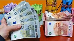 5000€ vs 10000€ Money Booster Pack (Unboxing Euro Banknotes)