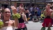 Polynesian Cultural Center performing at the King Kamehameha Day Floral Parade in Waikiki today #Hawaii #Waikiki | HawaiiDiscount.com