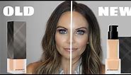 NEW BURBERRY MATTE GLOW FOUNDATION | 4 DAY / 12 HOUR WEAR TEST | COMPARING TO OLD FORMULA