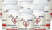 Ubiquinol CoQ10-600mg-Softgel, Active Coq10 Ubiquinol Supplement with Vitamin E & Omega 3, 6, 9, High Absorption-Coenzyme-Q10, Powerful Antioxidant for Energy Production, Tested, 600 Count
