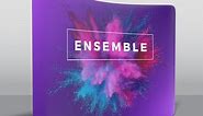 10ft Helium by Ensemble Curved Tension Fabric Trade Show Display
