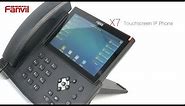 Introducing The NEW Fanvil X7 7" Touch Screen IP Phone
