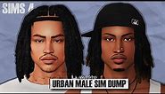Urban Male Sim Dump 137 🏀 + CC Folder & Sims Download | Sims 4 Create a Sim