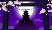 Pagoda Sakura Live Wallpaper