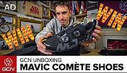 Unboxing The NEW Mavic Comète Ultimate Cycling Shoes | Win With GCN