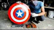 Homemade Heavy Duty Captain America SHIELD !?