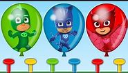 Learn Colors with PJ Masks Balloons