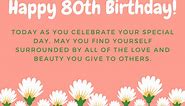 80TH Birthday Quotes | KnowQuotes.com