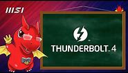 What is Thunderbolt 4 and it's key features | MSI India