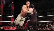 John Cena vs. Kane: Raw, June 2, 2014
