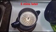 How to use coleman 9 cup coffee percolator on stove step by step