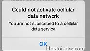 5 Fixes Could Not Activate Cellular Data Network on iPhone iOS 17.5