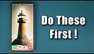 Samsung Galaxy S24 Ultra - First 10 Things To Do!