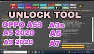 OPPO A53, OPPO A5 2020, A3s unlock solution? (UNLOCK TOOL)!!!