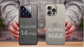 Xiaomi 14 Pro Vs iPhone 15 Pro Max | Full Comparison ⚡ Which one is Best?