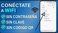 Como Conectarme a WIFI sin Contraseña, sin clave, Sin código QR - Conecta tu celular