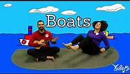 Boats (Boat Pose & Bow Pose, Animated) | Kids Yoga Music and Mindfulness with Yo Re Mi