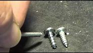 Sheet Metal Screws and how to use them, how to use sheet metal screws,