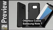 Preview Samsung Galaxy Note 7 case and glass protector from otterbox