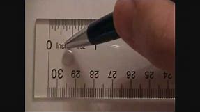 Measuring Lines in Inches and Half Inches with a Ruler (Revised)