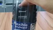 Flexible Keyboard |Tonstep bluetooth flexible keyboard for gaming /girls /business/ laptop