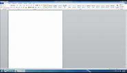 How to Center Microsoft Word Documents on Wide-Screen Monitors