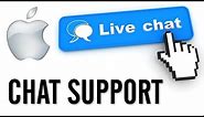 How to Access Apple Live Chat Support